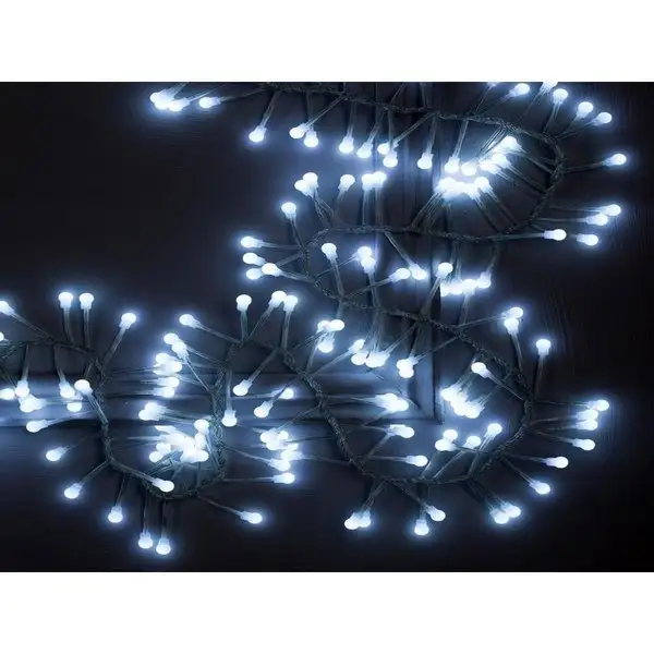 Гирлянда новогодняя нить мишура уличная 3 метра 288 LED