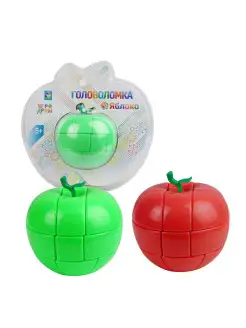 Головоломка "Яблоко" 1Toy 14408720 купить за 120 ₽ в интернет-магазине Wildberries