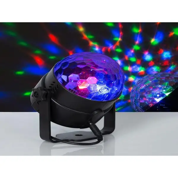 Новогодние украшения Диско шар проектор 7.5 см, RGB, 5В