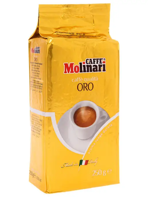 Caffe Molinari Кофе молотый INTENSO Интенсо (Оро), 250 гр, 250 г, фото 2