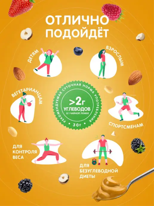 MaryJane's Кешью паста без сахара 200 гр, 1 кг, фото 4
