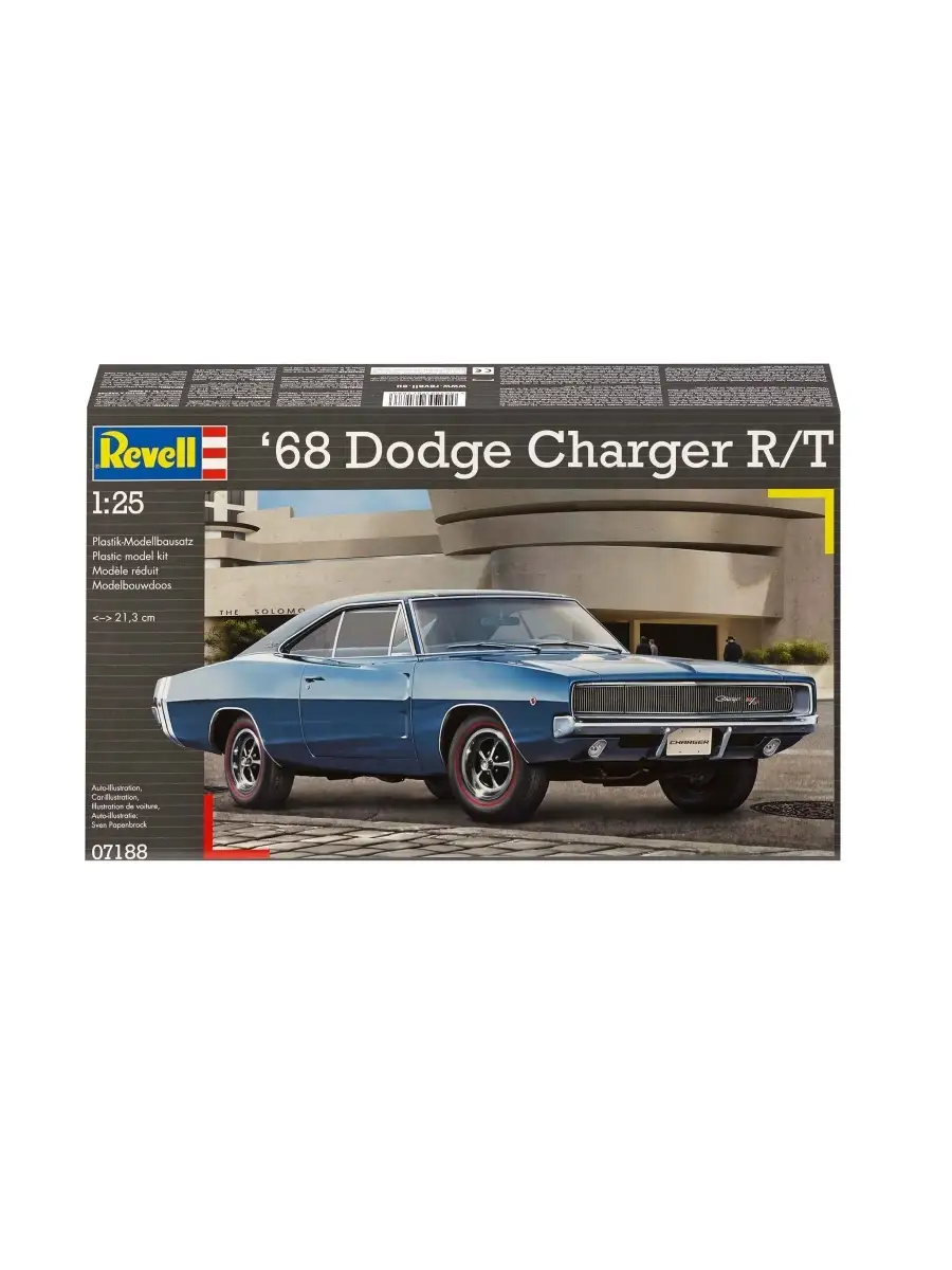 Модель для сборки Машина 1968 Dodge Charger (2n1) Revell 14484826 купить в  интернет-магазине Wildberries