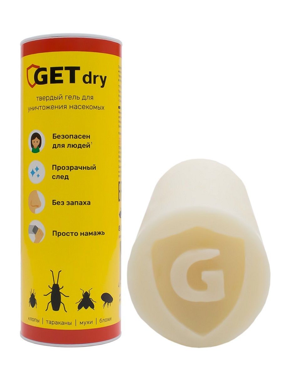 Get Dry (Гет Драй) гель от клопов, тараканов, муравьев, 80 г Get / Гет  14499549 купить за 739 ₽ в интернет-магазине Wildberries