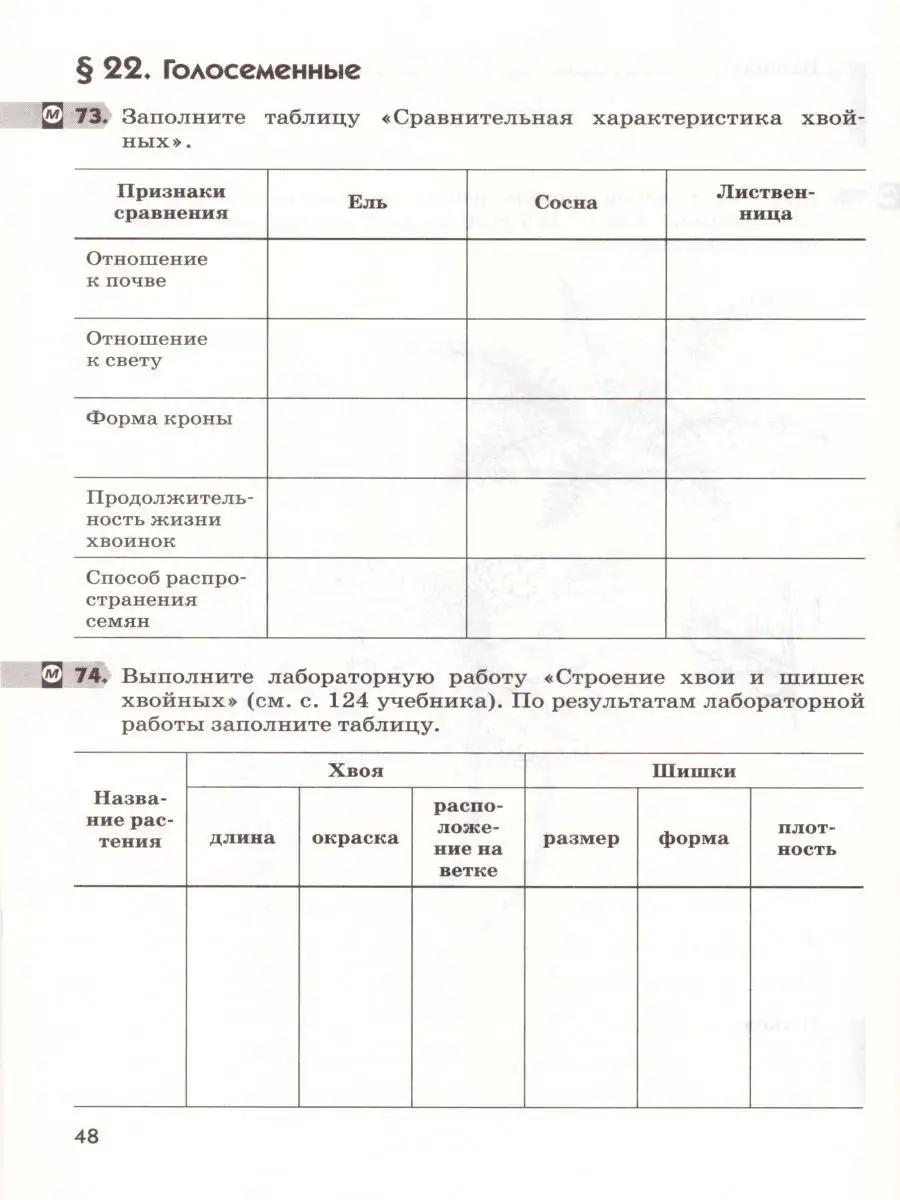 Биология 5 класс. Бактерии, грибы, растения. Рабочая тетрадь  Просвещение/Дрофа 14510670 купить за 299 ₽ в интернет-магазине Wildberries