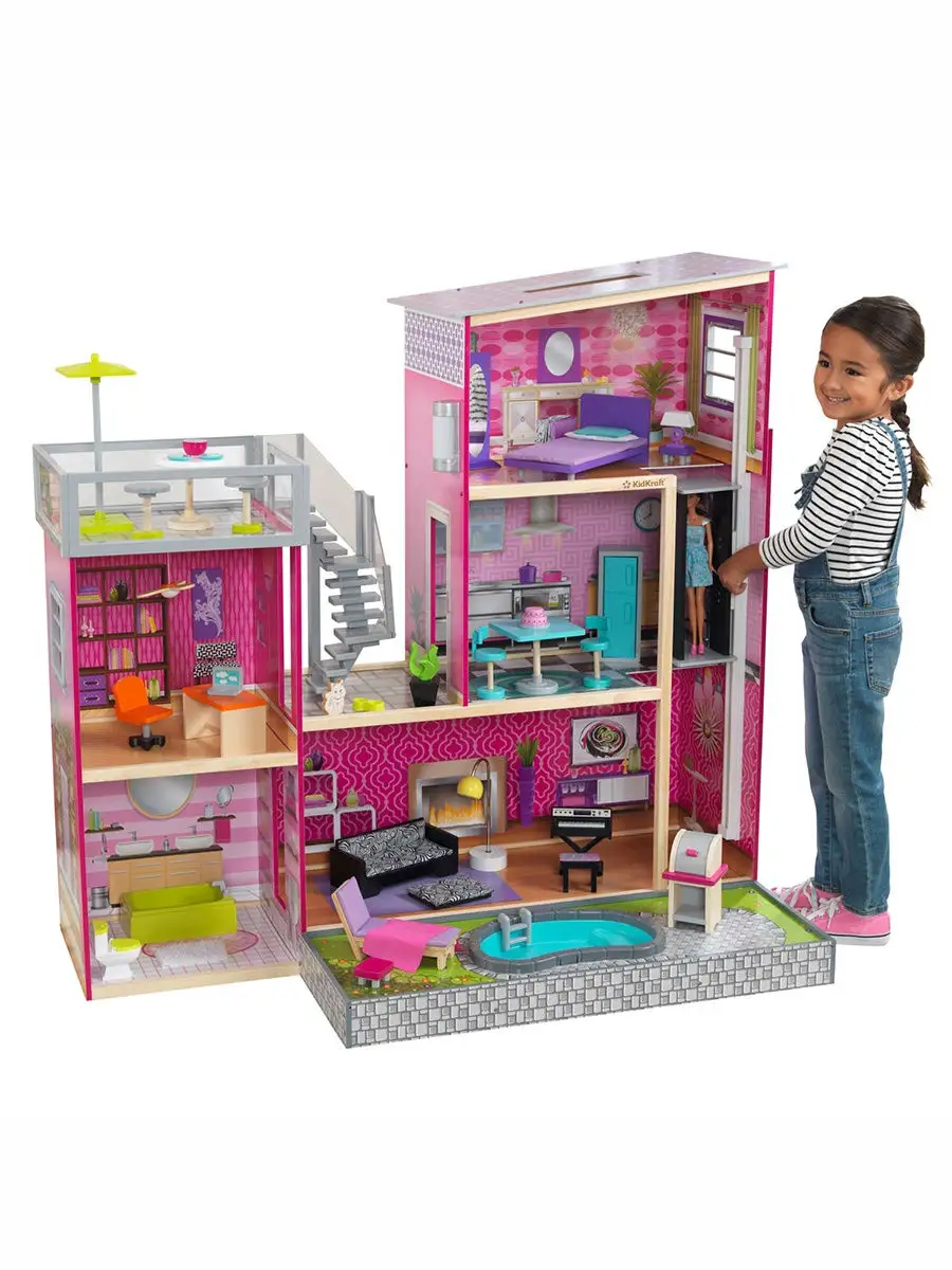 Uptown barbie house sale