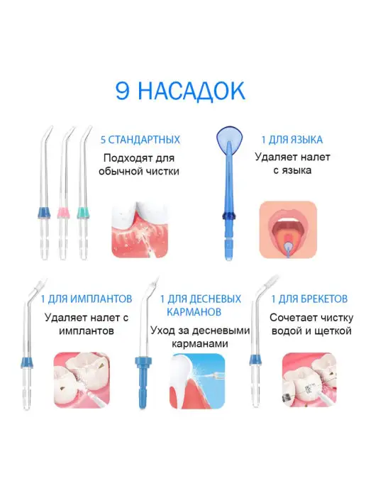 Aqualine Стационарный ирригатор, белый, фото 4