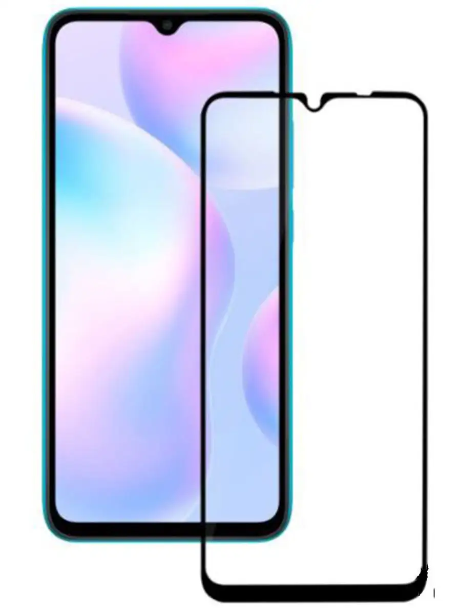 Защитное стекло для Xiaomi Redmi 9C / Redmi 9A / Редми 9Ц / Редми 9А,  полноэкранное, полная клейка. FONO 14578483 купить в интернет-магазине  Wildberries