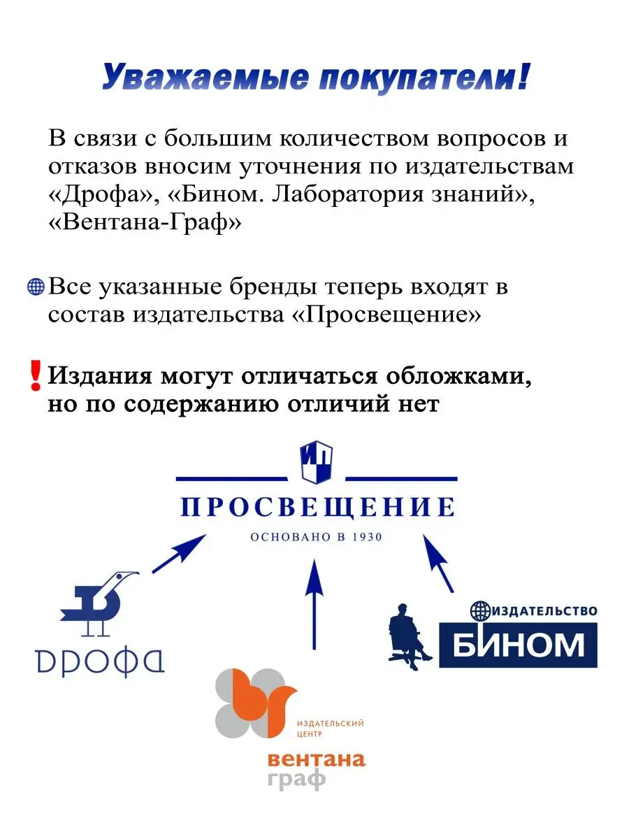 Биология 9 класс. Рабочая тетрадь № 1. Алгоритм успеха Просвещение 14581940  купить за 395 ₽ в интернет-магазине Wildberries