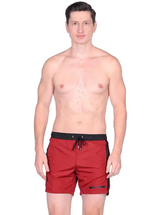 GAS BEACHWEAR Бордшорты, красный