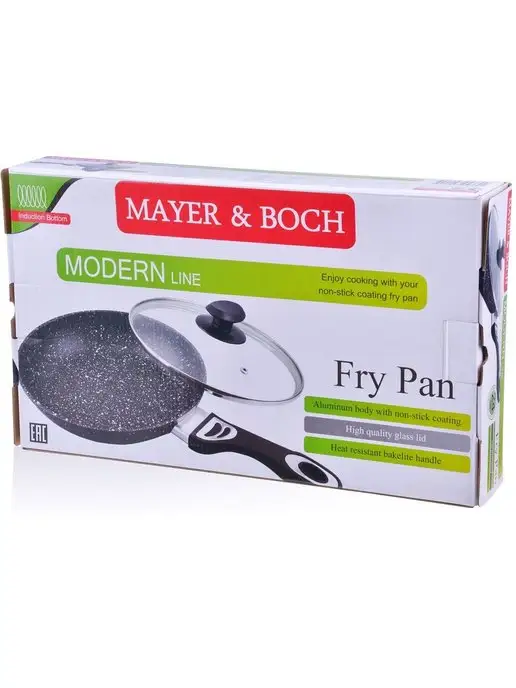 Сковорода с антипригарным покрытием, 26 см - фото 21