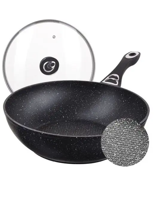 Сковорода-вок 26 см - фото 3