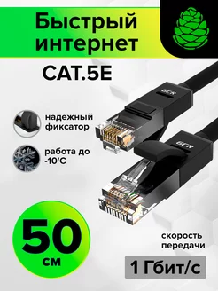 Патч-корд короткий 50 см кабель для интернета GCR 14622943 купить за 162 ₽ в интернет-магазине Wildberries