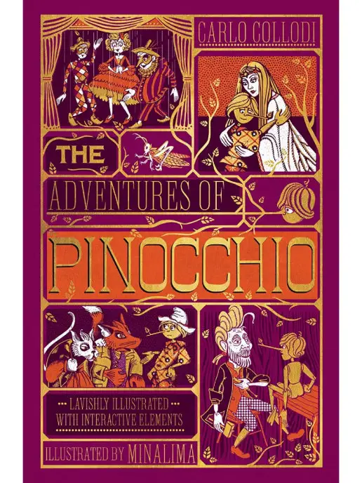 HarperCollins UK Приключения Пиноккио - Миналима The Adventures of Pinocchio