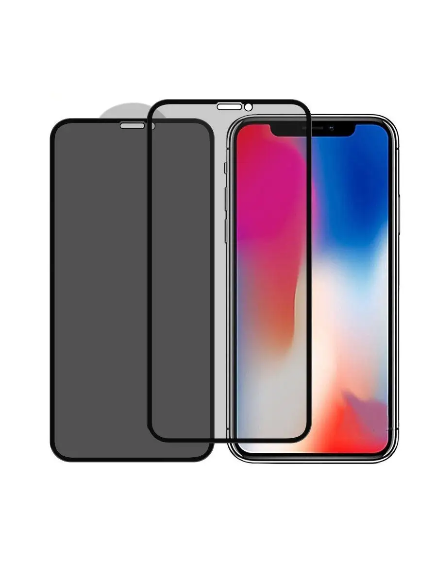 Защитное стекло Антишпион для Apple iPhone XR/11 KARPIK 14634389 купить за  270 ₽ в интернет-магазине Wildberries