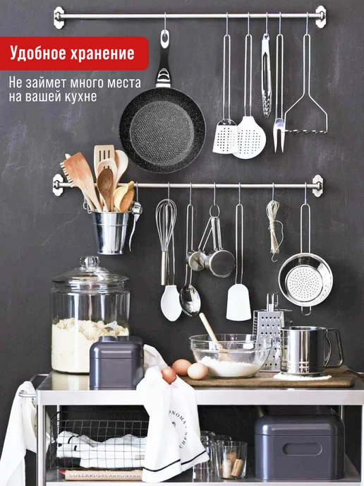 Сковорода с крышкой 24 см - фото 15