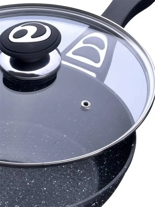 Сковорода с крышкой 24 см - фото 17