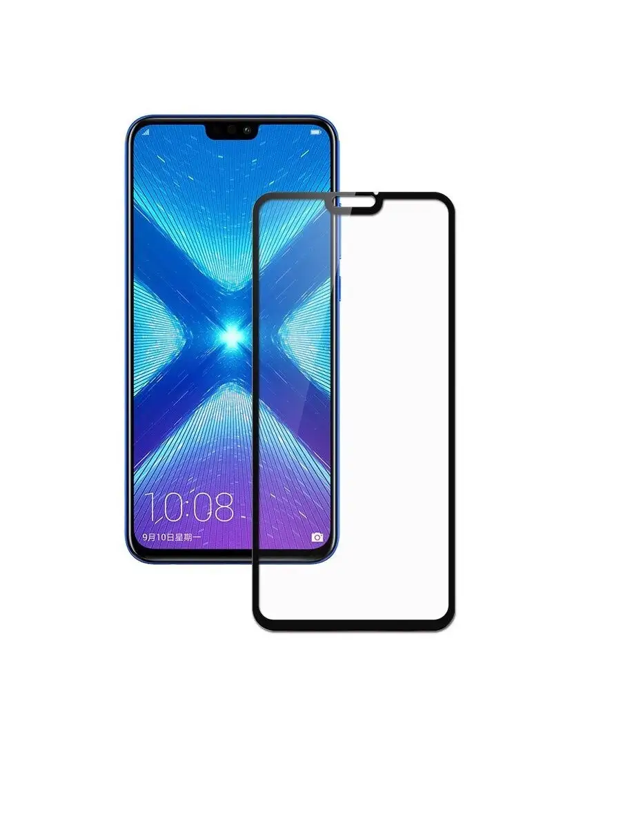 Защитное стекло на смартфон Huawei Honor 8X / Tempered Glass / На телефон /  Хуавей хонор 8х Trade Shop 14677782 купить в интернет-магазине Wildberries