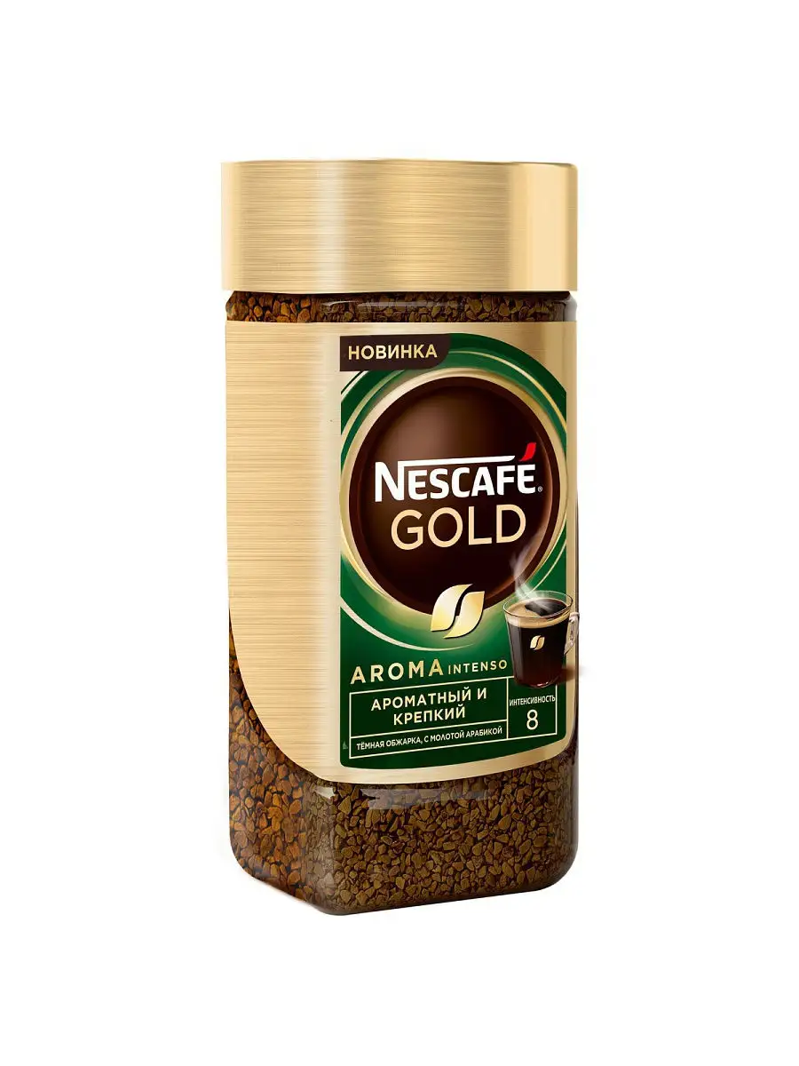 Nescafe Gold Aroma растворимый сублимированный кофе, 85гр Nescafe 14715459  купить в интернет-магазине Wildberries