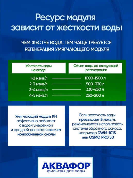 Аквафор Фильтр для воды под мойку Кристалл А с краном, Н, фото 8
