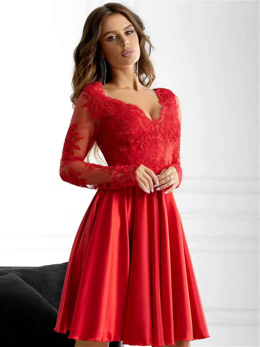 Платье В образе мечты (imperial red) купить оптом от производителя ЧАРУТТИ
