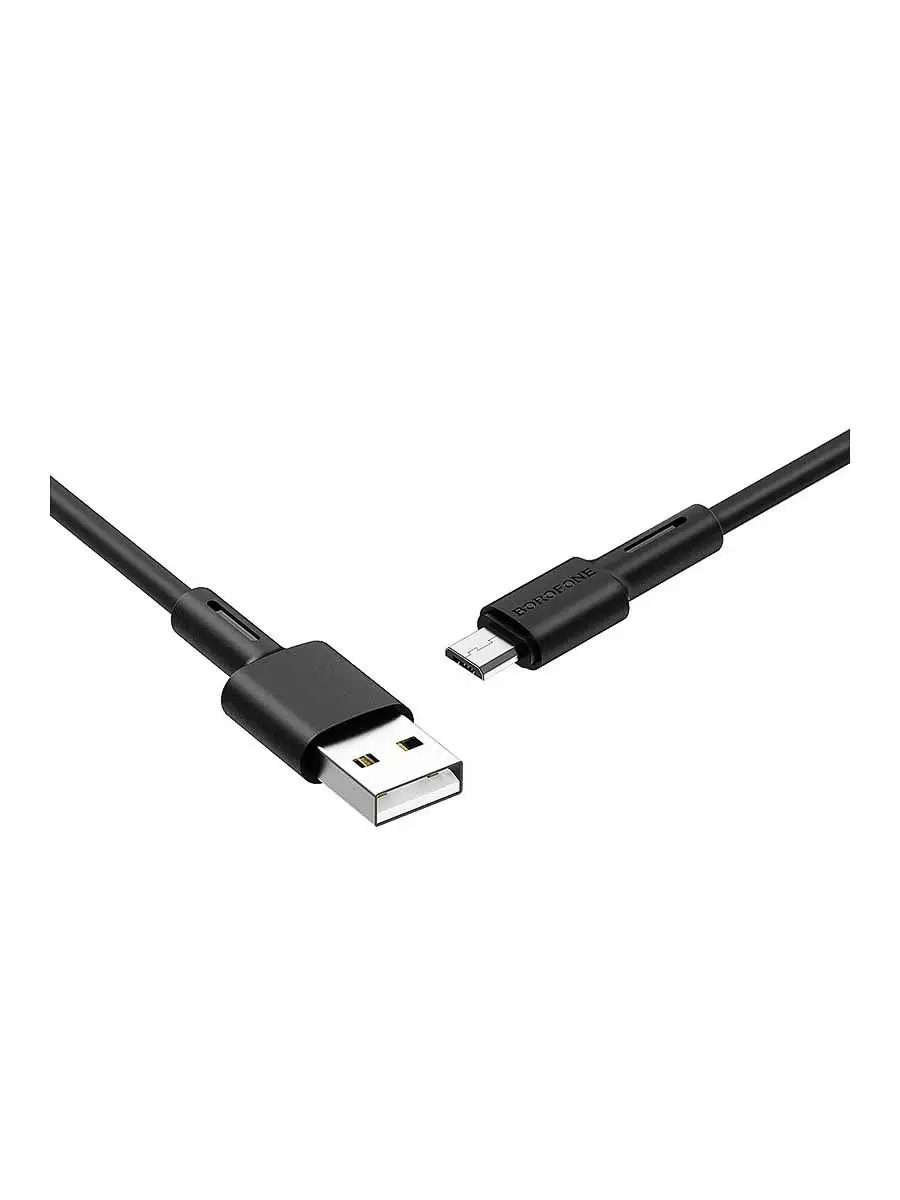 Кабель зарядки для телефона/Borofone BX31/2.4 А,1м/зарядный провод micro  usb на смартфон/андроид Borofone 14759632 купить в интернет-магазине  Wildberries