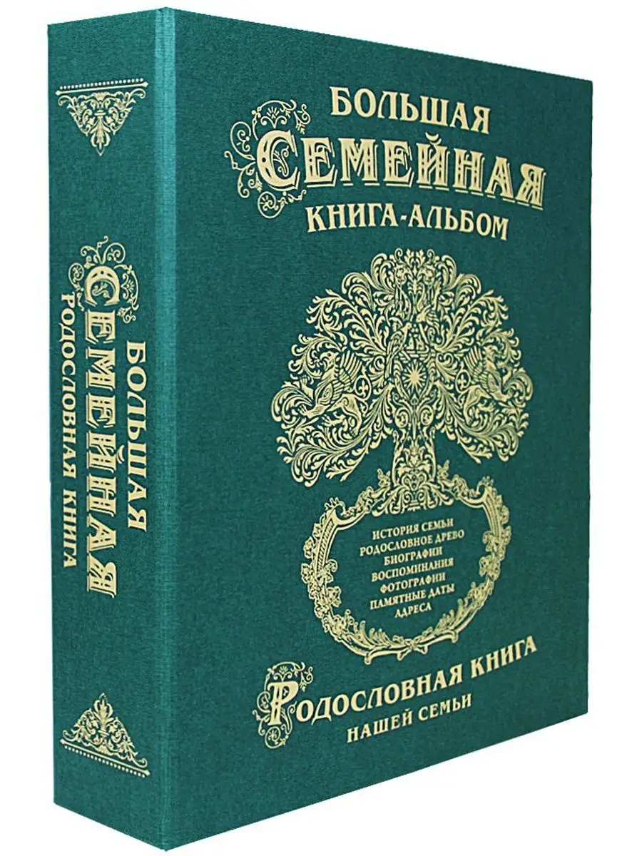 Родословная Семейная книга - альбом Классика Подарки в дом 14768613 купить  в интернет-магазине Wildberries