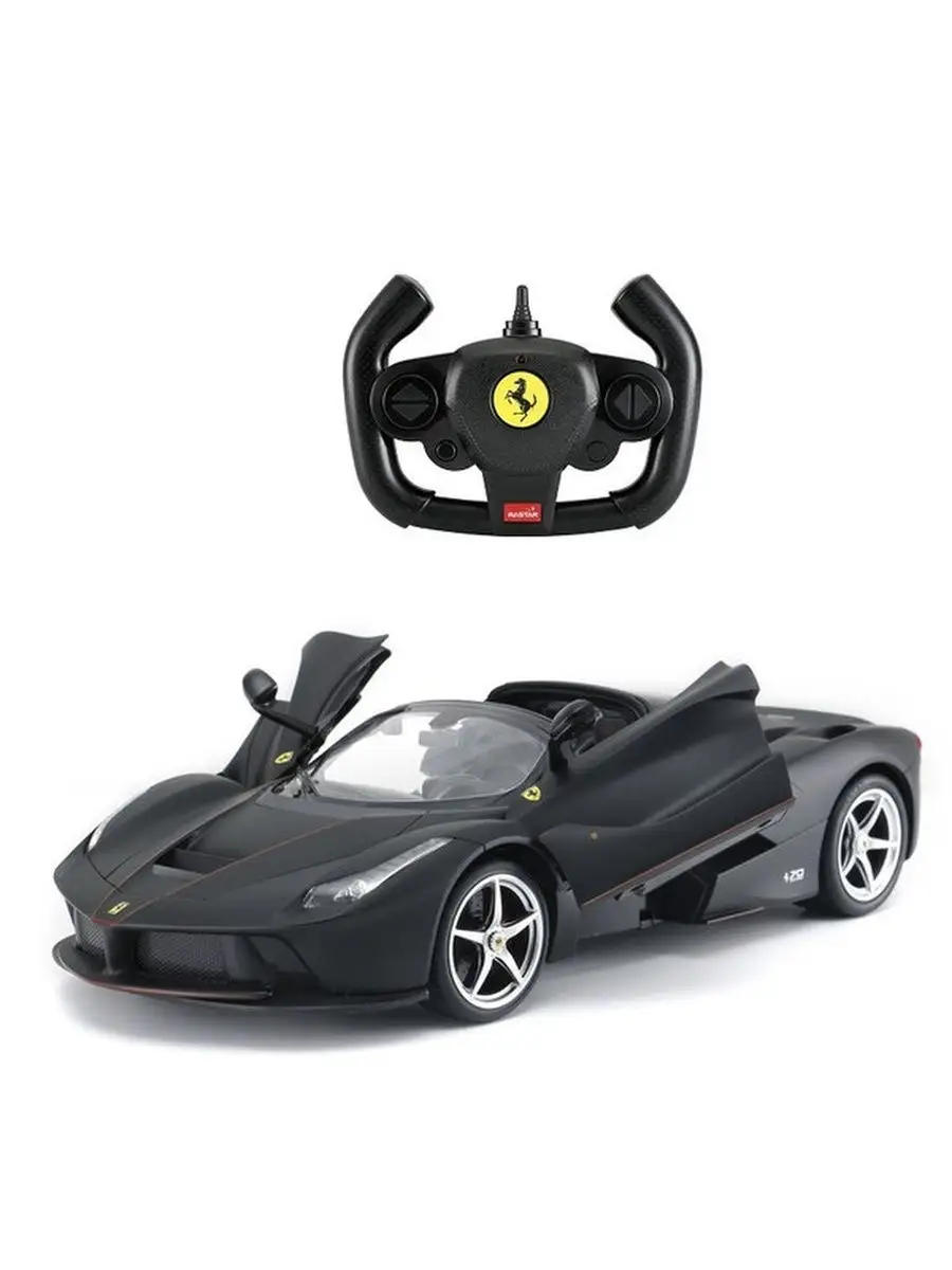 Машина р/у 1:14 Ferrari LaFerrari Aperta, черный RASTAR 14782194 купить за 6  444 ₽ в интернет-магазине Wildberries