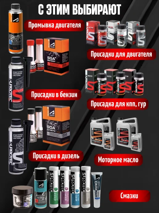 СУПРОТЕК Промывка двигателя масляной системы Suprotec, вариант, фото 8