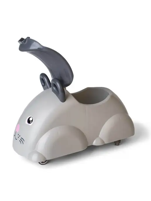 VIKING TOYS Пушкар-каталка "Cute-rider Мышка", розовый, фото 3