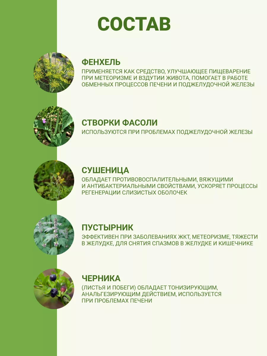 Травяной чай Комплекс для улучшения пищеварения, для желудка Алтайский кедр  14815003 купить за 186 ₽ в интернет-магазине Wildberries