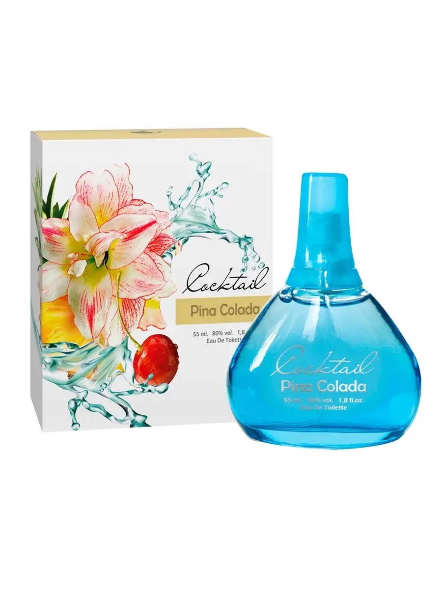 Туалетная вода Cocktail Pina Colada 55 мл APPLE PARFUMS 14820004 купить в  интернет-магазине Wildberries