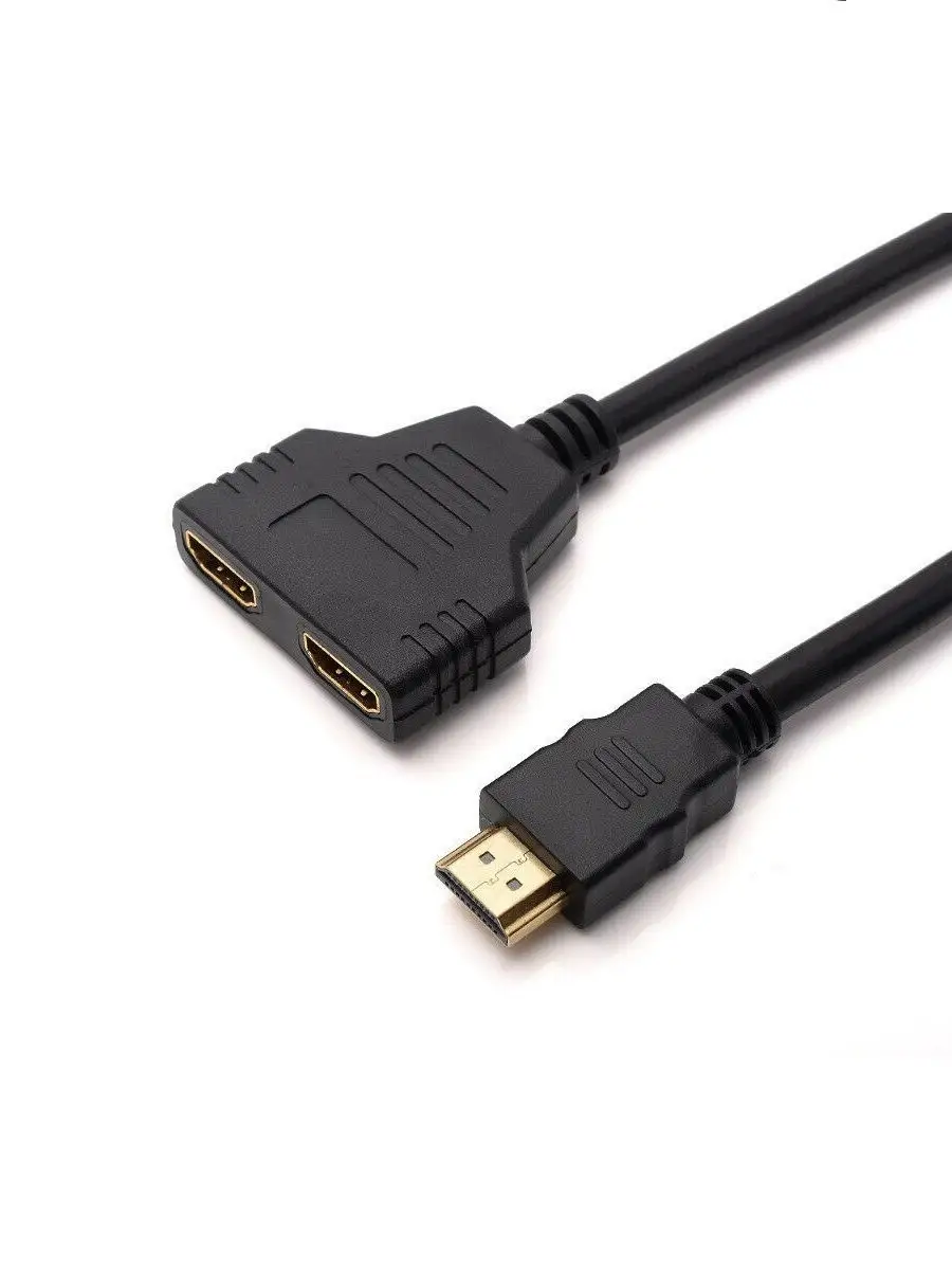 Разветвитель HDMI - 2 X HDMI , вер 1.4, 1080P, 2 порта KS-is 14824680  купить за 492 ₽ в интернет-магазине Wildberries