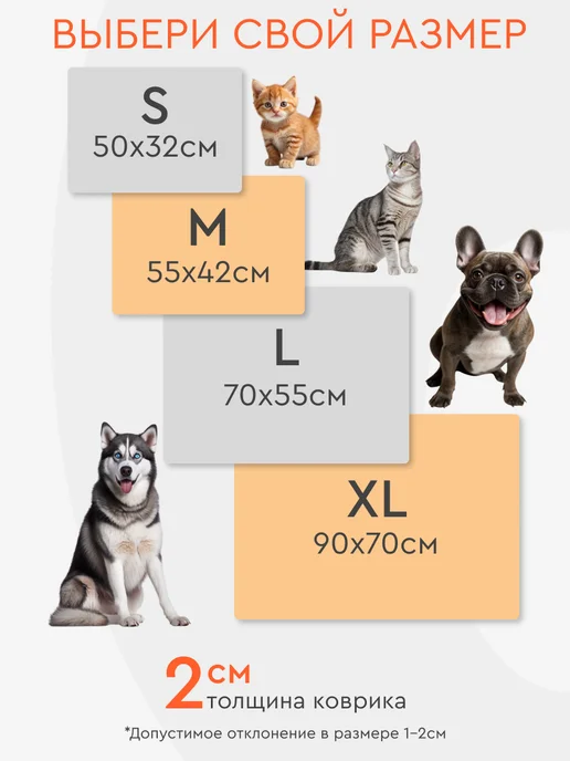 MiloPets Коврик подстилка для собак средних и крупных пород лежанка, вариант, фото 7