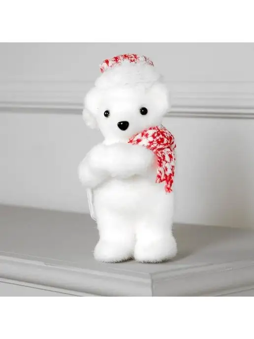 Luazon Lighting Новогоднее украшение, фигура светодиодная для дома, белый, фото 7
