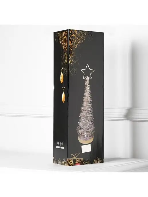 Luazon Lighting Светодиодная фигура Елка новогодняя искусственная 11х46х11см, 11x46x11 см, фото 4
