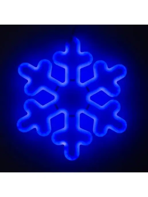 Luazon Lighting Новогоднее украшение, фигура светодиодная для дома, синий, фото 6
