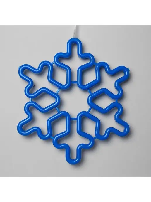 Luazon Lighting Новогоднее украшение, фигура светодиодная для дома, синий, фото 7