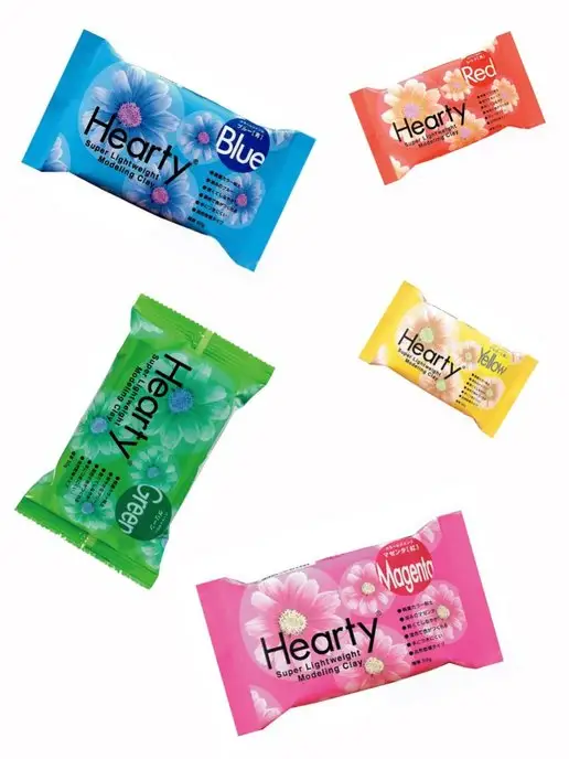 PADICO Полимерная глина Hearty Red, 50 гр, 50 г, фото 8