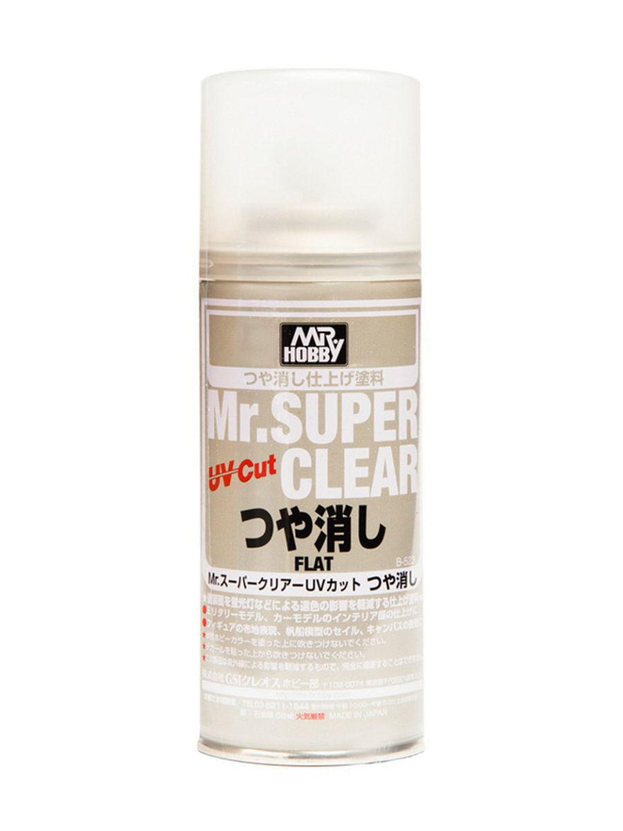 Mr.Super Clear UV Cut B 523 матовый лак MR.HOBBY 14855050 купить за 1 106 ₽  в интернет-магазине Wildberries