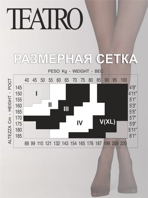 Teatro Чулки 20 ден кружевная резинка 9 см, черный, фото 7