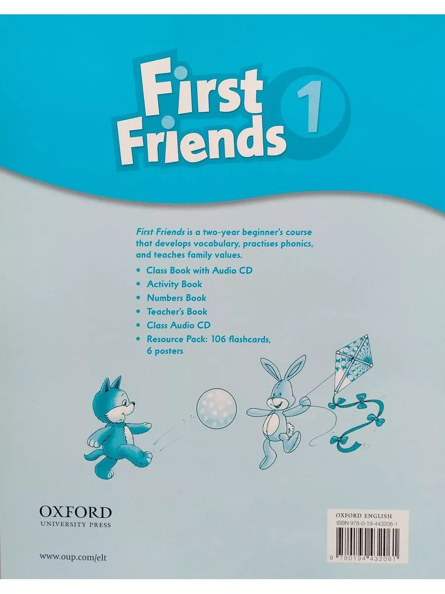 First Friends 1 Activity Book рабочая тетрадь первое издание Oxford  University Press 14873955 купить за 771 ₽ в интернет-магазине Wildberries