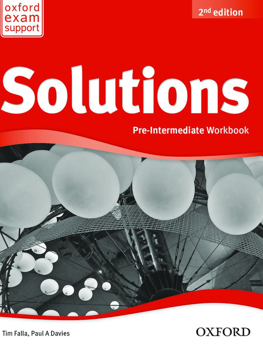 Solutions (2nd edition) Pre-Intermediate Workbook Oxford University Press  14873998 купить за 2 271 ₽ в интернет-магазине Wildberries