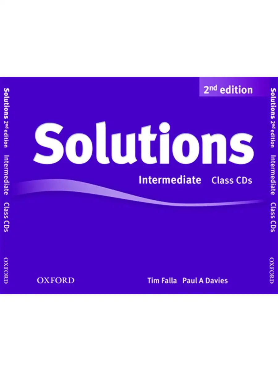 Solutions (2nd edition) Intermediate Class Audio CDs Oxford University  Press 14874004 купить за 2 708 ₽ в интернет-магазине Wildberries