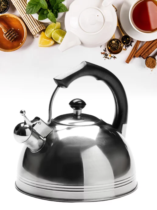 Чайник со свистком для плиты 3,5 л - фото 15