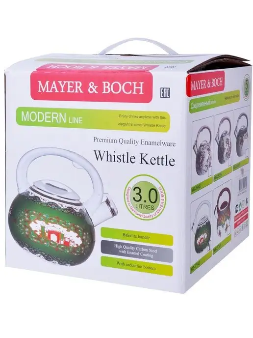 Чайник со свистком 3 л - фото 4