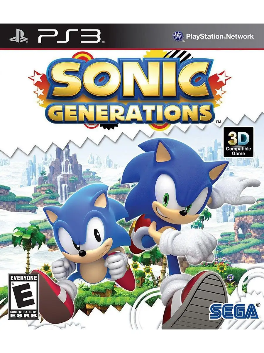 PS3 Sonic Generations Игра для PS3 14893648 купить за 1 910 ₽ в  интернет-магазине Wildberries