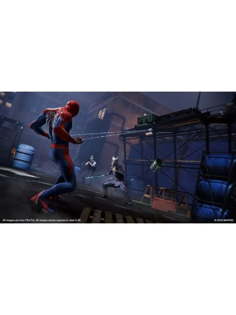 PS4 Marvel Человек-Паук ( Spider - Man) Игра для PS4 14893780 купить в  интернет-магазине Wildberries