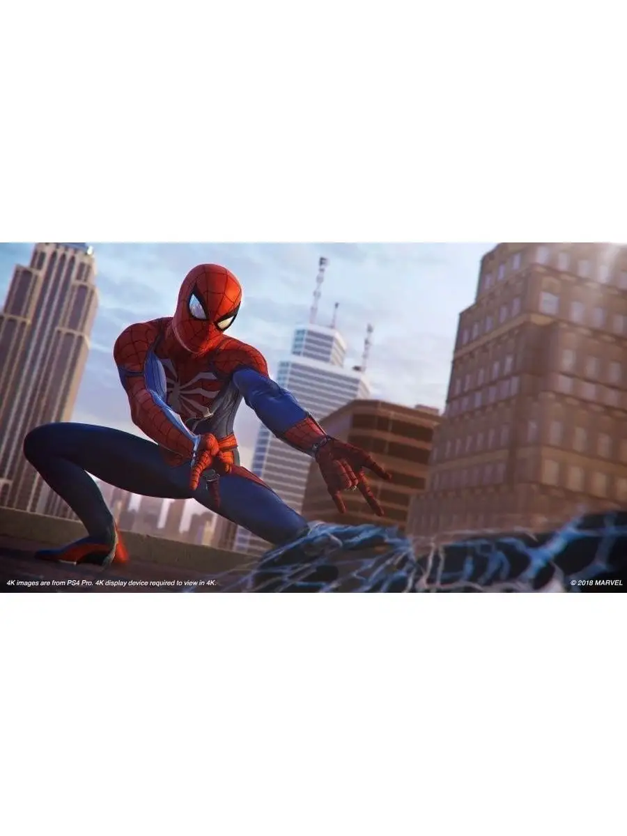 PS4 Marvel Человек-Паук ( Spider - Man) Игра для PS4 14893780 купить в  интернет-магазине Wildberries