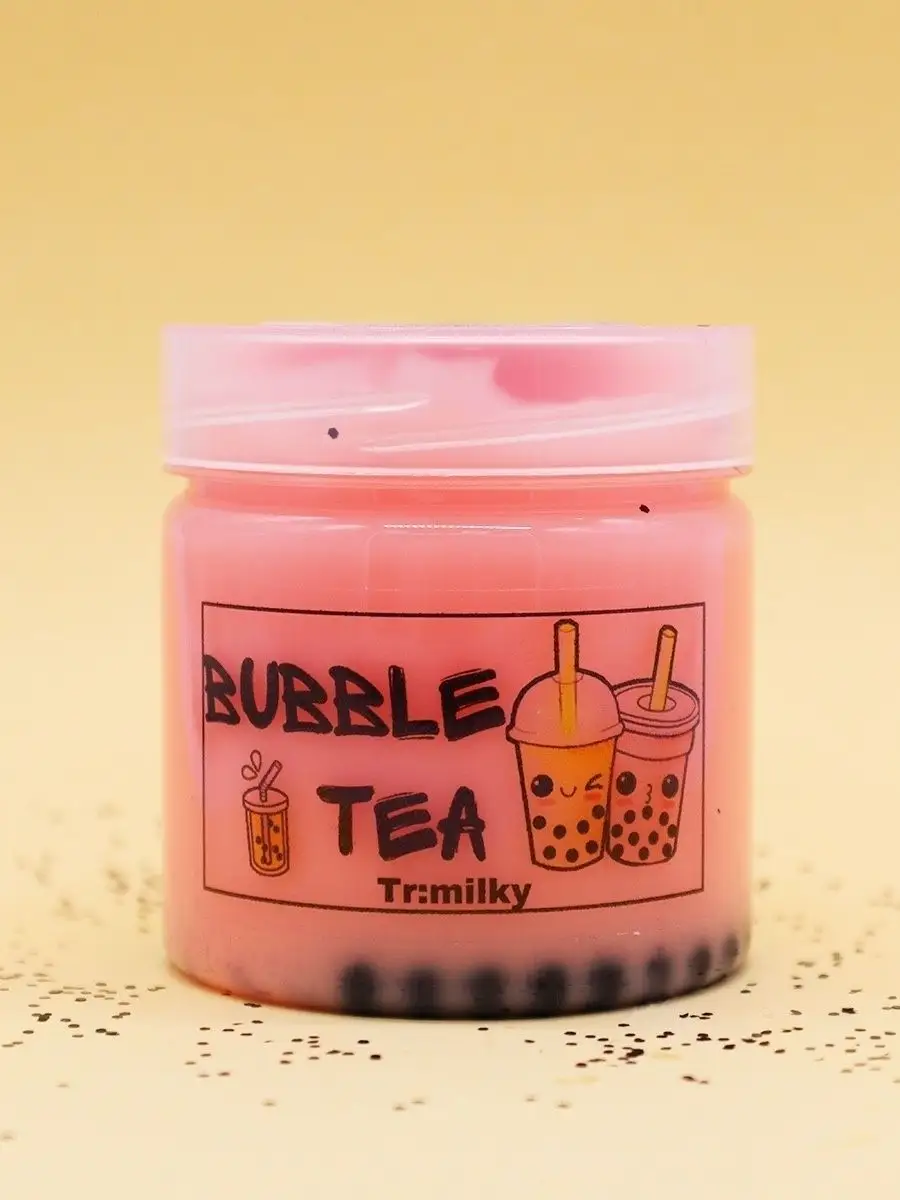 Слайм by SlimeShop05 Bubble tea, 150 мл ЯLove Slime 14910138 купить за 315  ₽ в интернет-магазине Wildberries