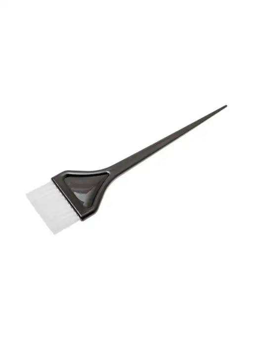 Harizma professional Кисть для окрашивания волос широкая чёрная, черный